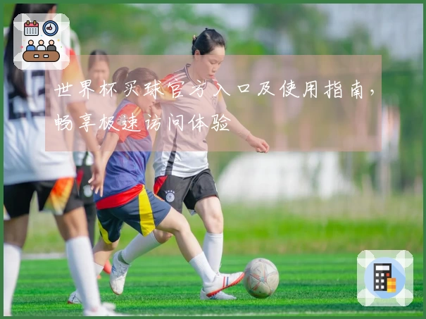 世界杯买球官方入口及使用指南，畅享极速访问体验