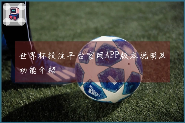 世界杯投注平台官网APP版本说明及功能介绍