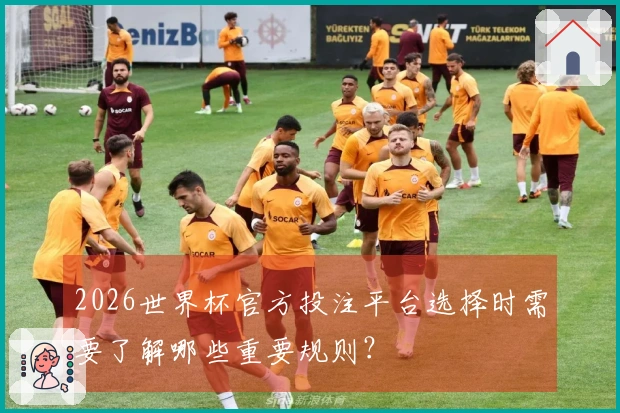 2026世界杯官方投注平台选择时需要了解哪些重要规则？